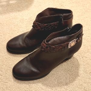 Brighton Size 10M Brown Bootie